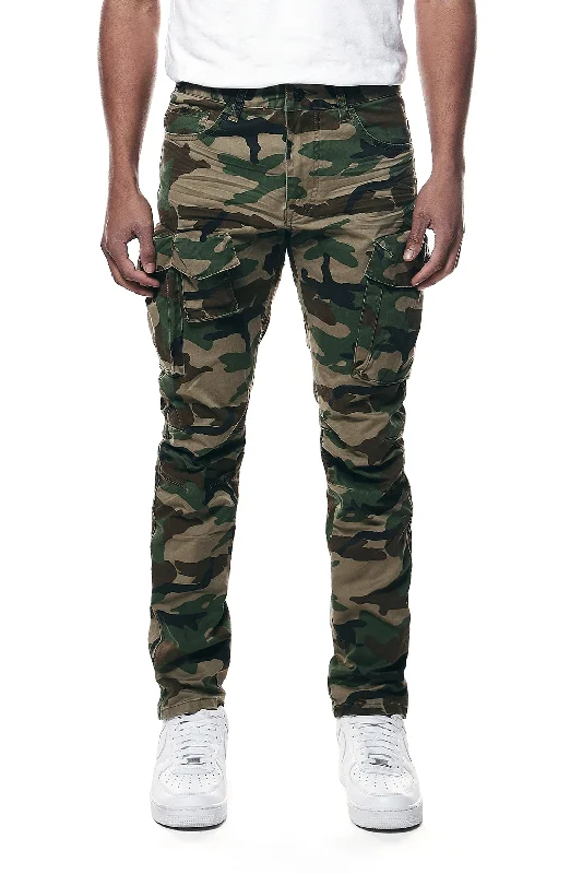 Utility Twill Pants - Wood Camo