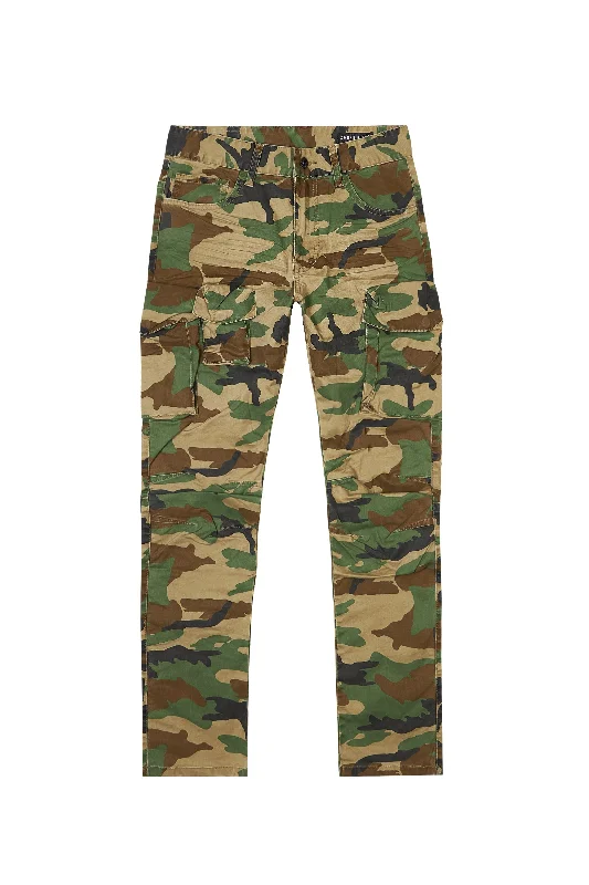 Utility Twill Pants - Wood Camo