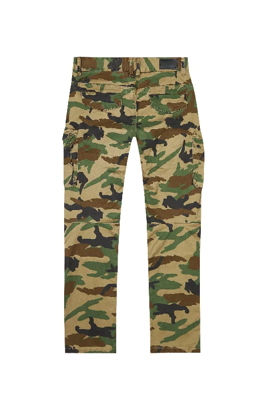 Utility Twill Pants - Wood Camo