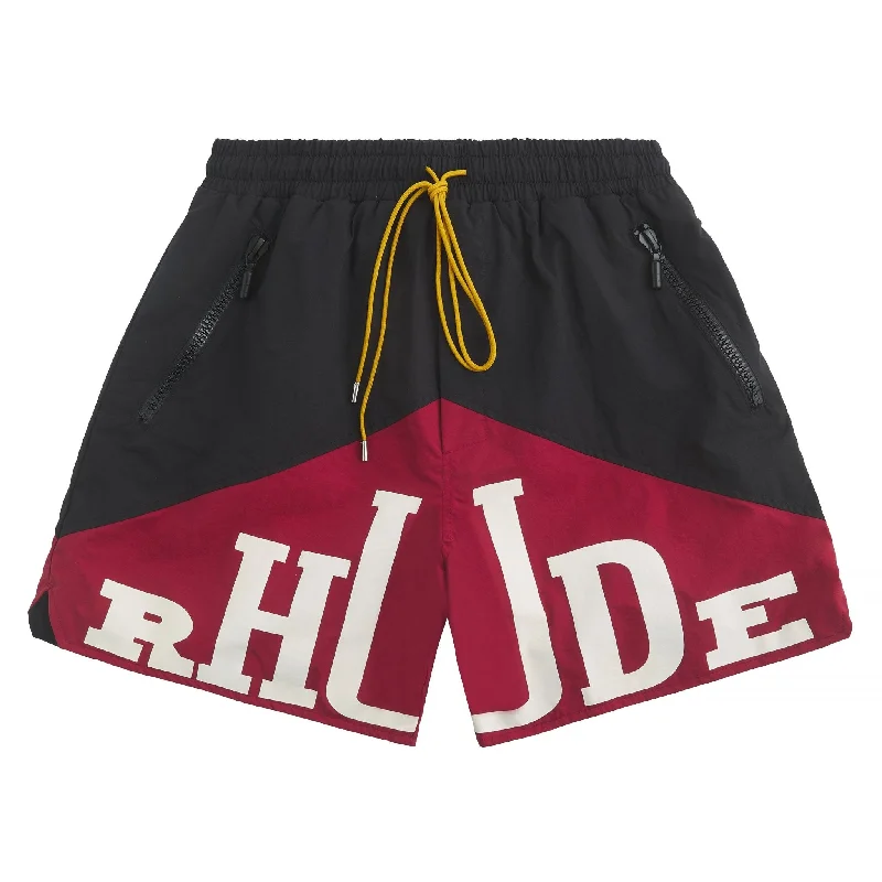 Yachting Short | Black/Maroon