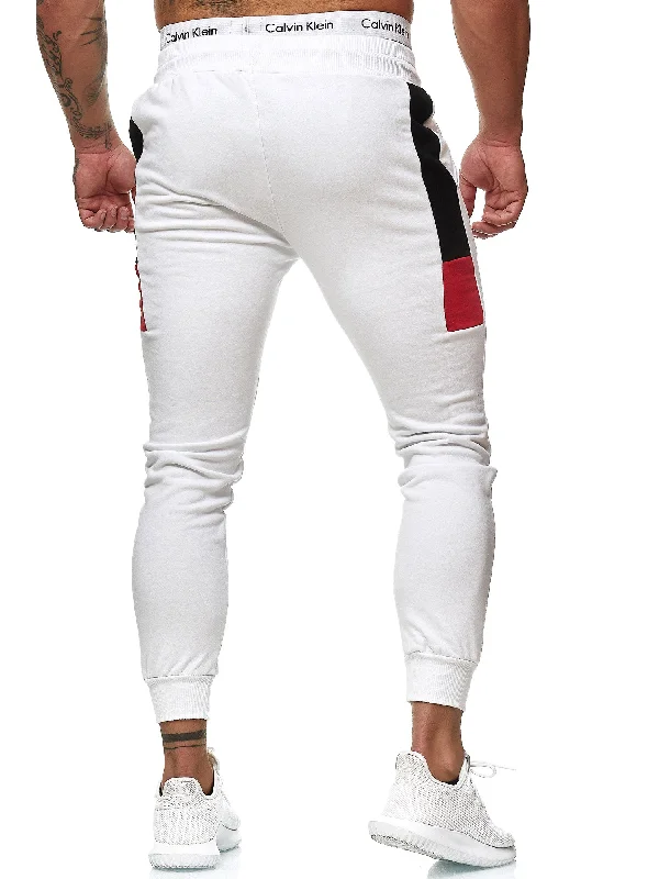 Doms Sweatpants Joggers - White X0009D