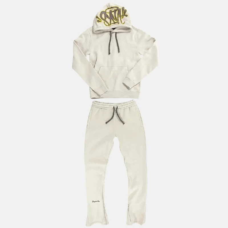 Syna Logo Tracksuit - Cream