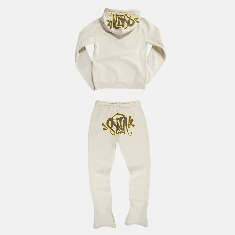 Syna Logo Tracksuit - Cream