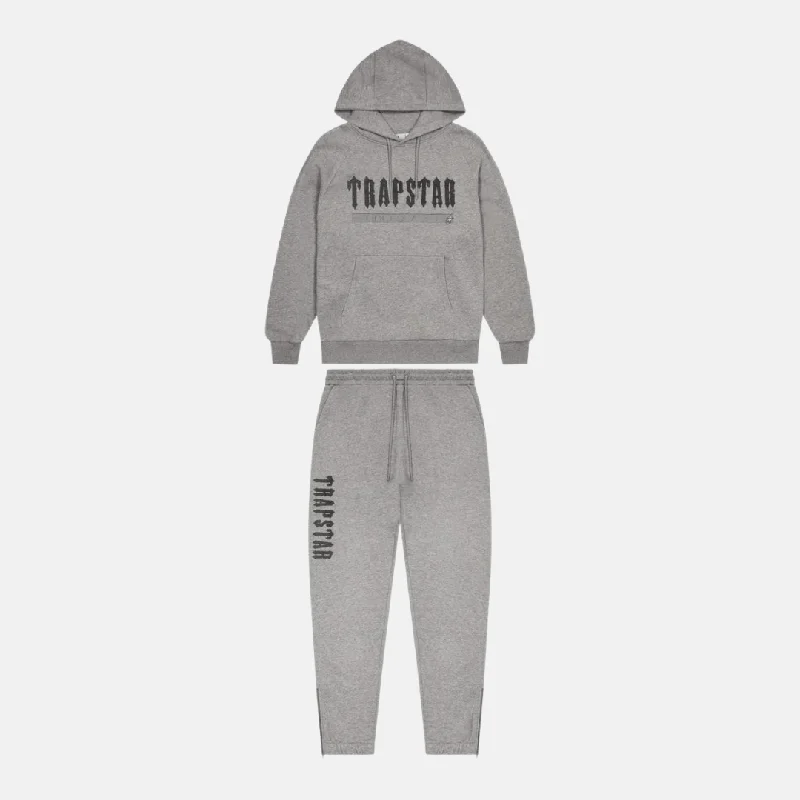 Trapstar Chenille Decoded 2.0 Hooded Tracksuit - Grey