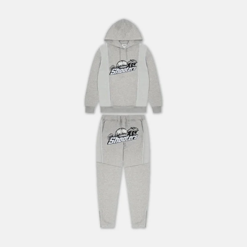 Trapstar Shooters Tracksuit 2.0 - Grey/Sky Blue