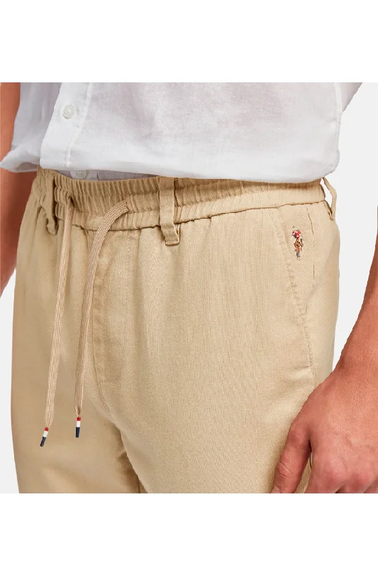 U.S. POLO ASSN. Linen Pants Ivan Crockery